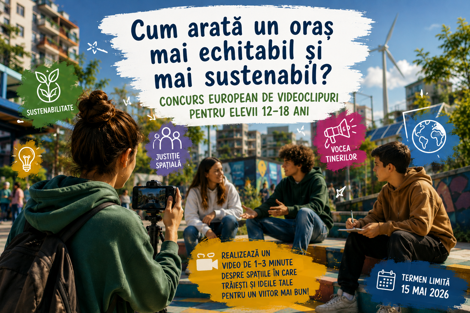 Cum arata un oras mai echitabil si mai sustenabil? Cocurs de materiale video